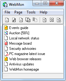 WebMon – program do monitorowania zmian na stronie