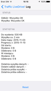 Menu Log