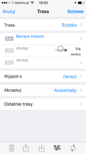 Menu Trasa Menu Trasa